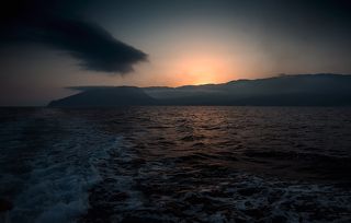 Закат над Аю-Даг...