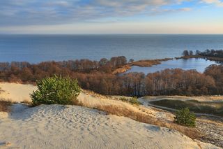 Дюнные берега Лебеди