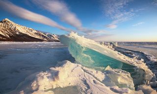 Голубая льдина.