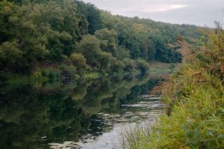 03 Украшение этих мест, река Осётр, выглядит очень живописно!