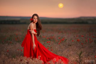 Красный закат