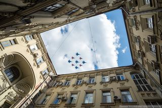 Кубинский бриллиант репетиция парада Победы 07.05.16