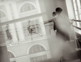ballet,b/w