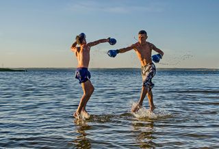 Схватка над водой