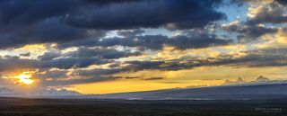 утро на плато Кагалачап, виден п. Данкова