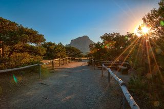 Благоустроенная тропа в Можжевеловой роще.