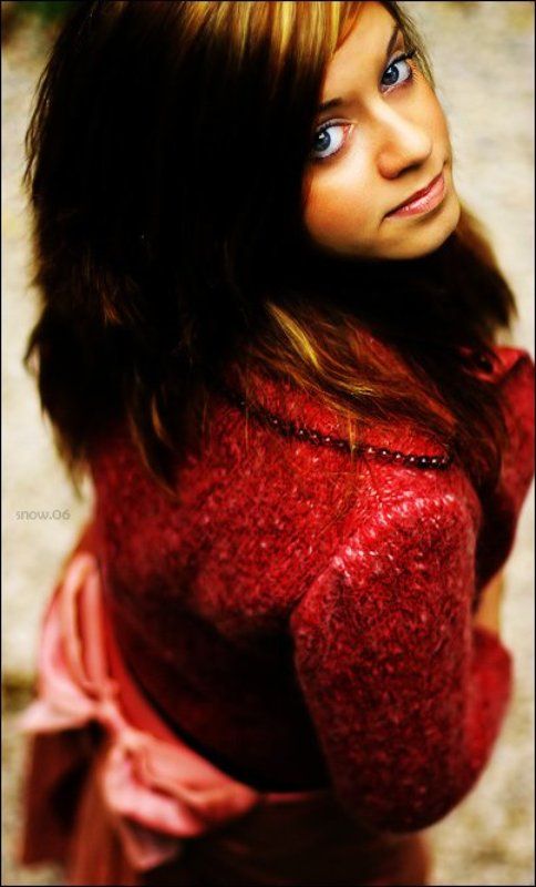 Портрет, девушка, Настя, бантик, sn0w .bowphoto preview