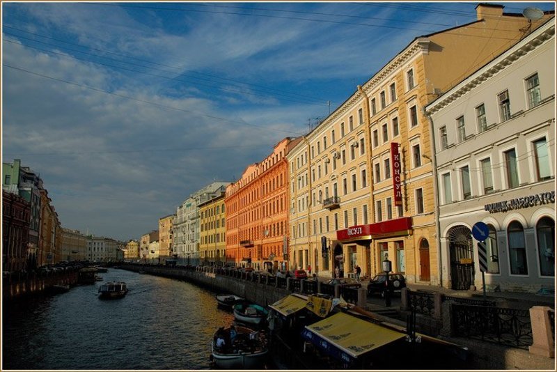 питер, фонтанка, нева, каналы Питерская открытка.photo preview