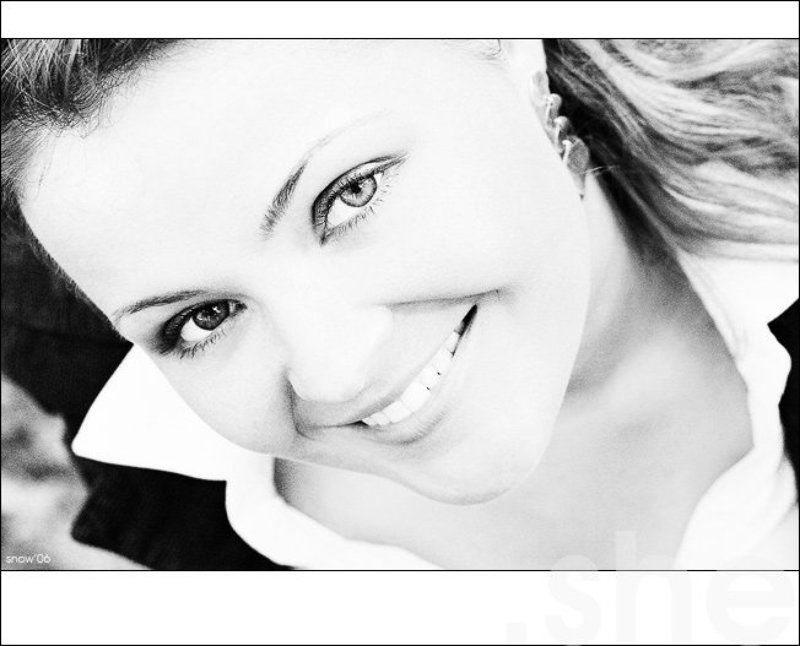 девушка, Olska, портрет, sn0w .she (b/w variant)photo preview