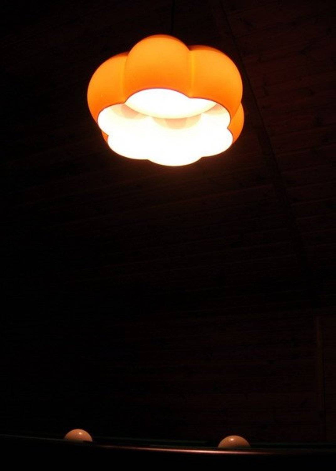 бильярд, рыжая, лампа, над, зелёным, столом, два, шара, CyberDream