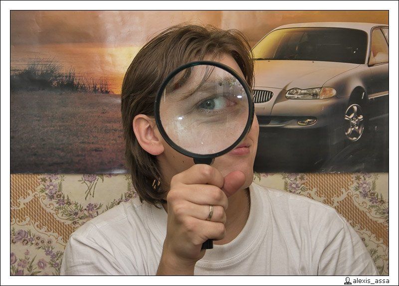 юмор Это чтобы тебя лучше видеть :)photo preview