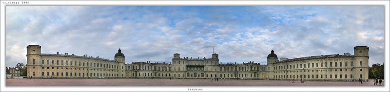 гатчина, осень Гатчинский замок фото превью