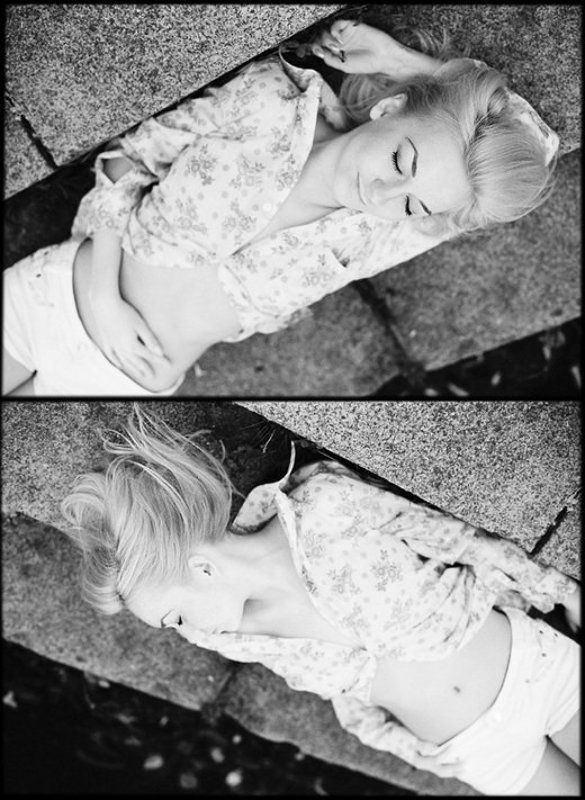 b&w, Luba,  девушка, сны Сны сладкие или что-то в этом родеphoto preview