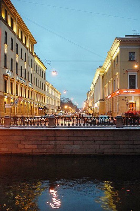 город, вечер Итальянская вечеромphoto preview