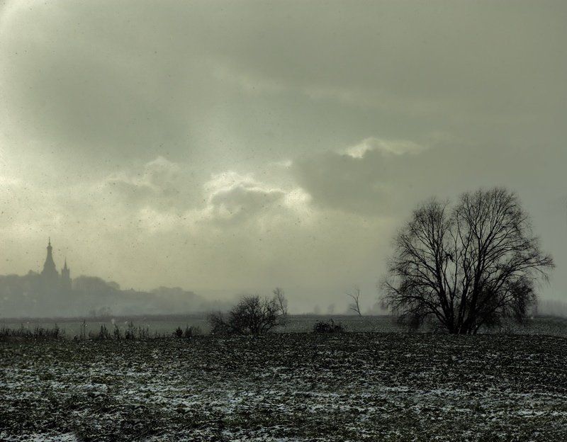 зима, снег, холодно Метельphoto preview