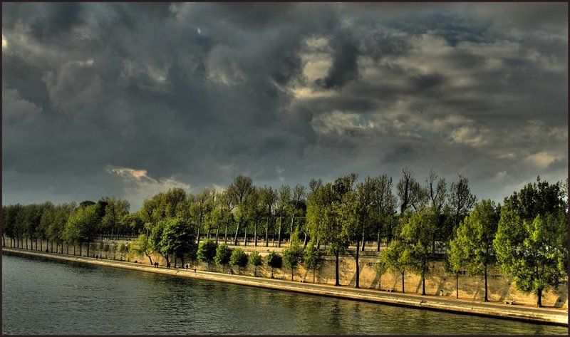 набережная, город, Париж Набережная Сеныphoto preview