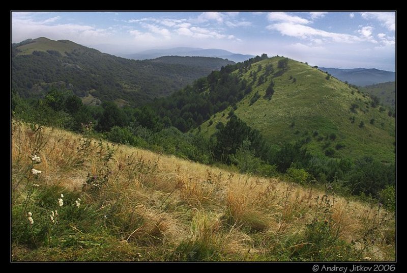 крым, лето, горы, небо, photohunter Зеленые холмыphoto preview