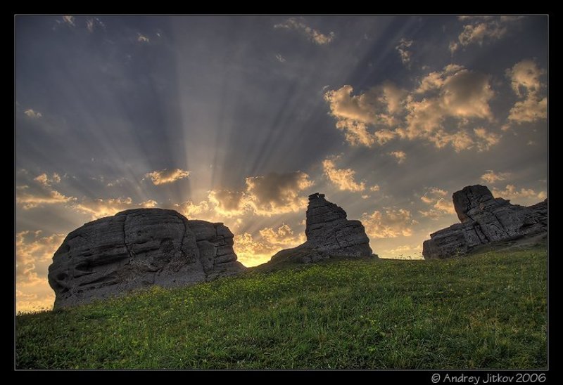 крым, лето, горы, лучи, небо, photohunter Лаская небо лучамиphoto preview