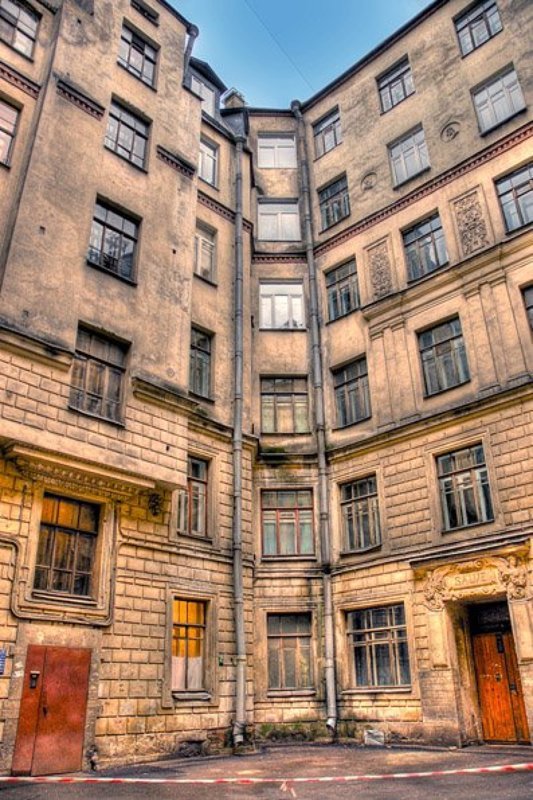 город, утро, двор Двор #Mphoto preview