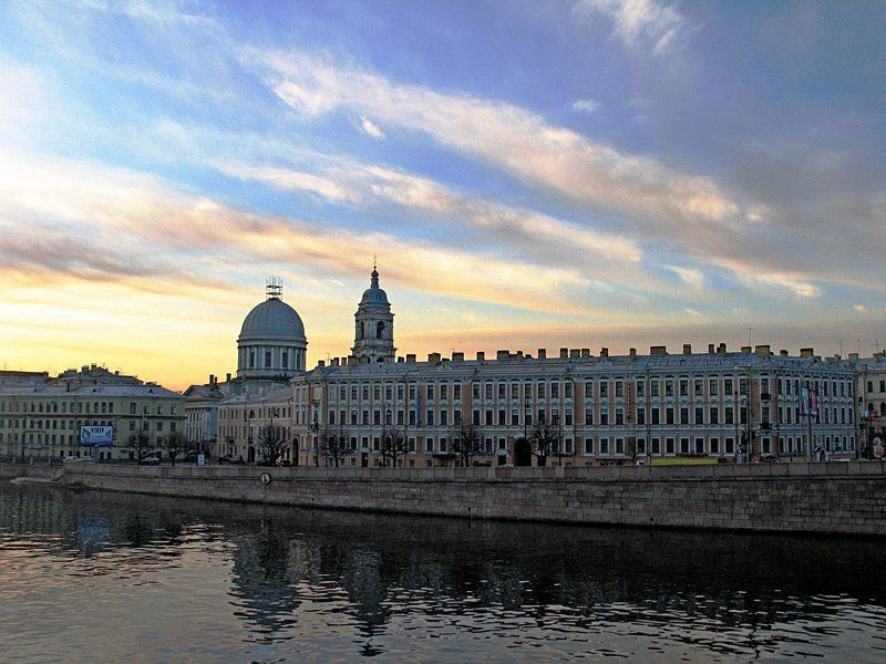 Петербур, утро, Тучков, мост Утренний вид с Тучкова мостаphoto preview