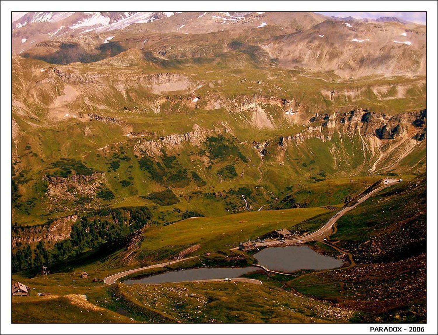 Гросглокнера,Австрийские, Альпы,дороги,горы, PARADOX