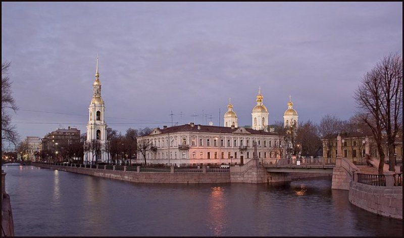 питер, петербург, никольский, собор Белое золотоphoto preview