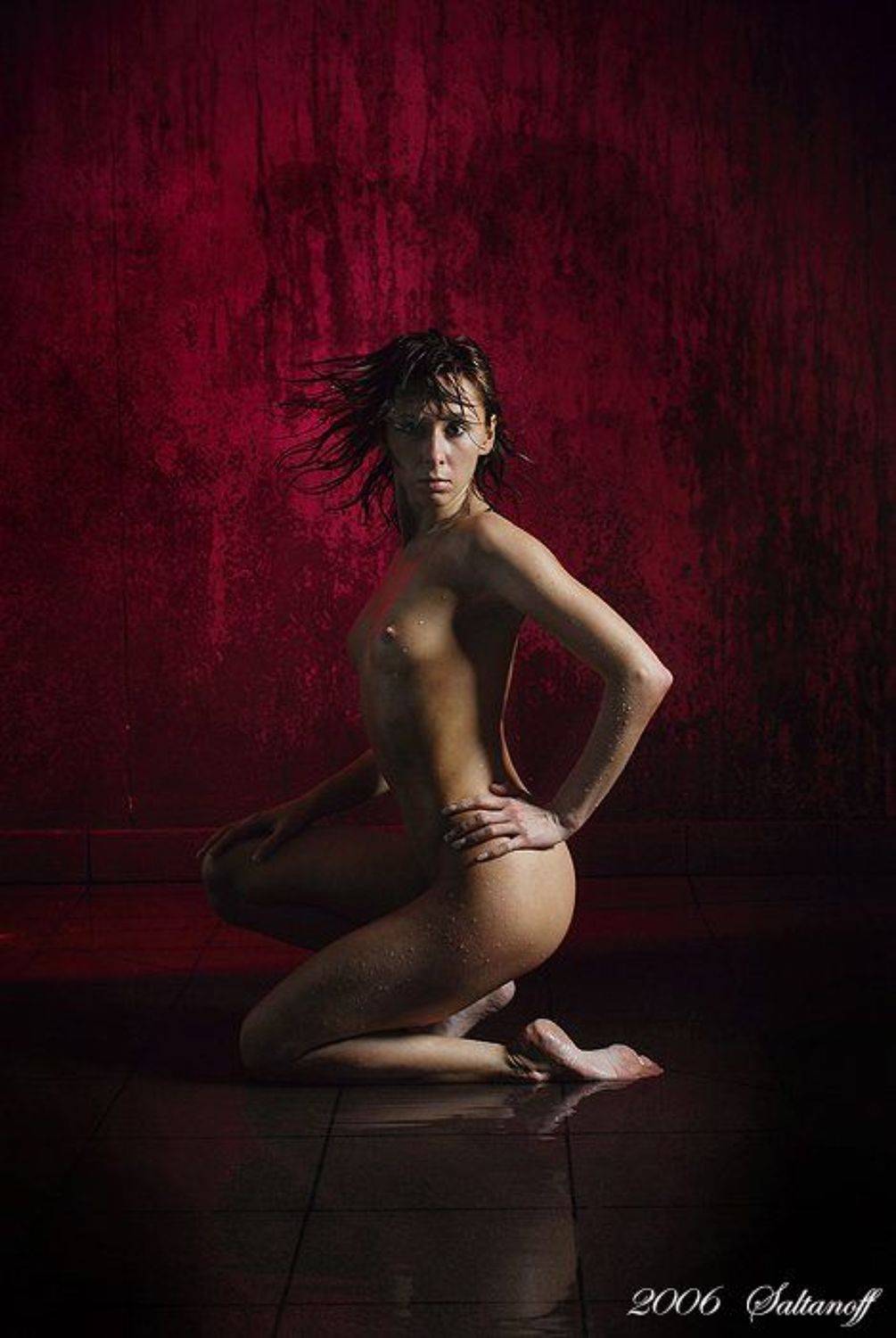 Движение, красота, вода, статика, девушка, ню, Антон Салтанов