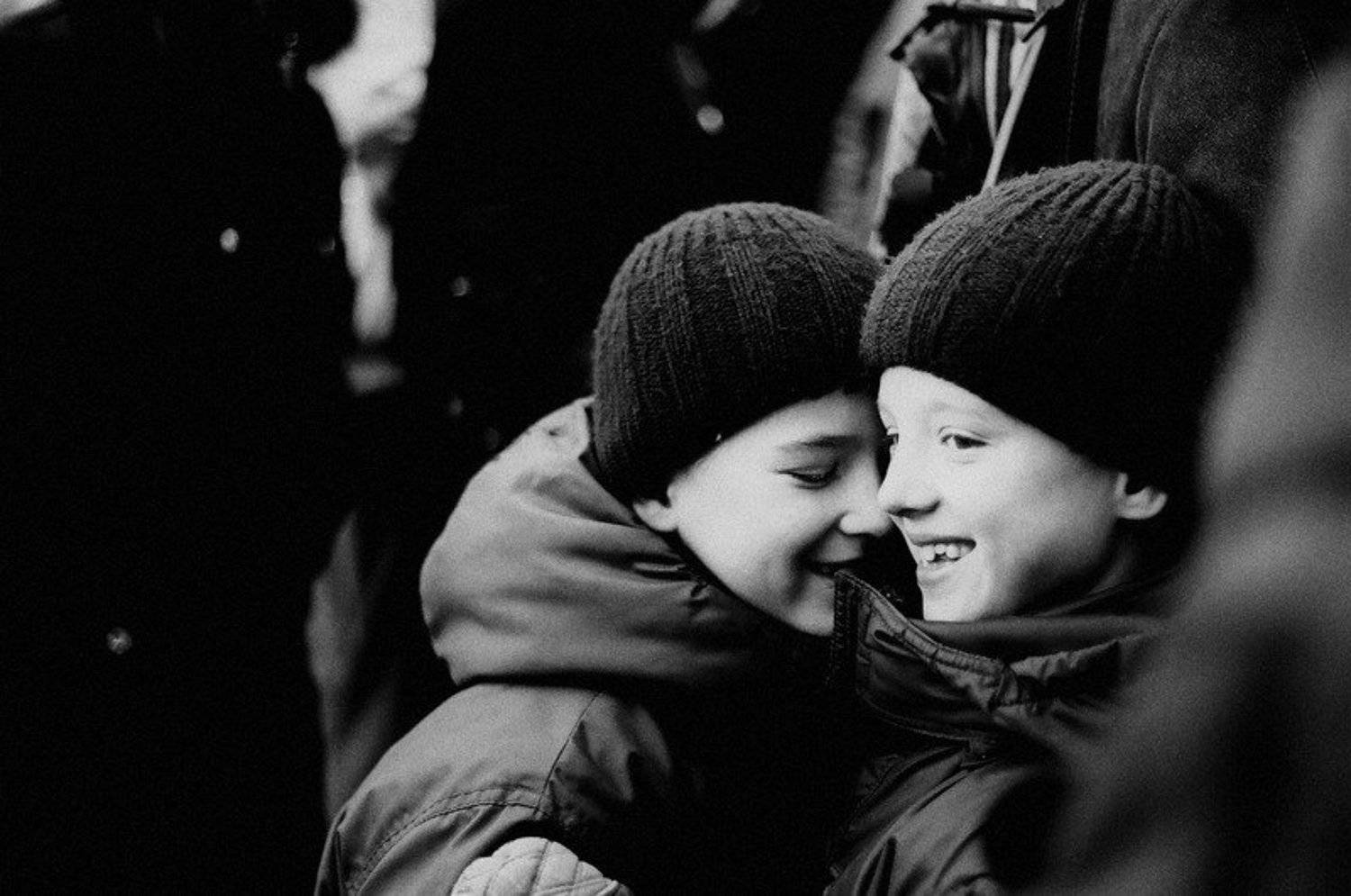 ч/б, дети, Питер, пленка, ju4a