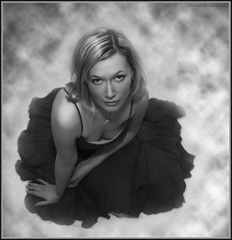 Юля, портрет, Петрова Мария