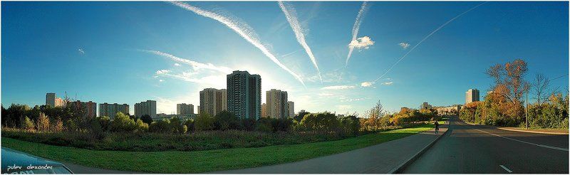 небесная,геометрия,природа,город,панорама,Тушино Небесная Геометрия... фото превью