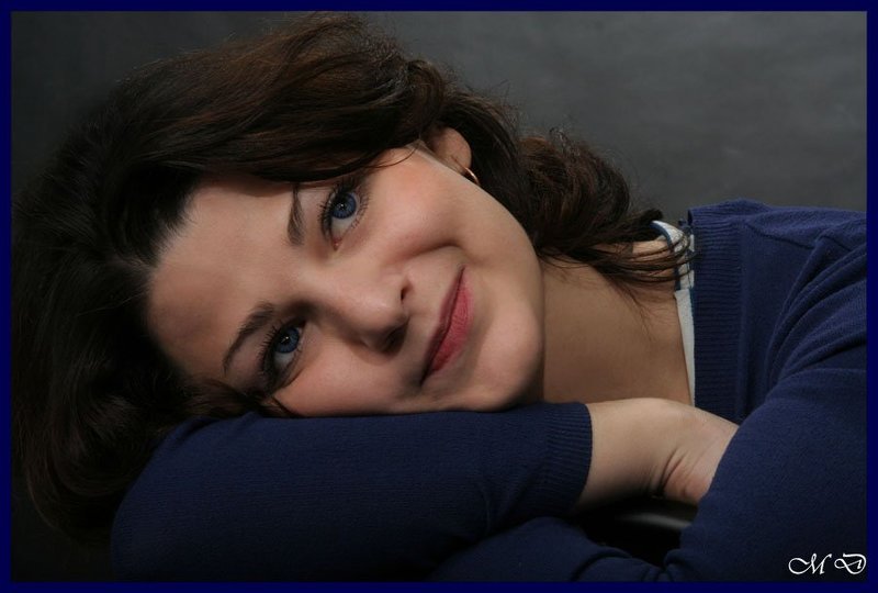 девушка ,глаза, портрет ,море Мечты о синем мореphoto preview