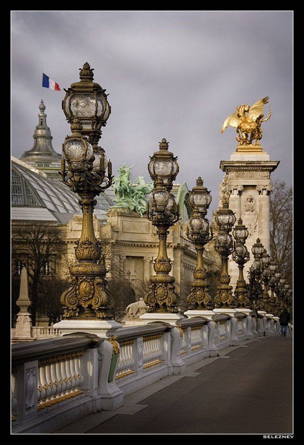 Pont Alexande III. Автор: Алексей Селезнев Paris, seleznev, Алексей Селезнев