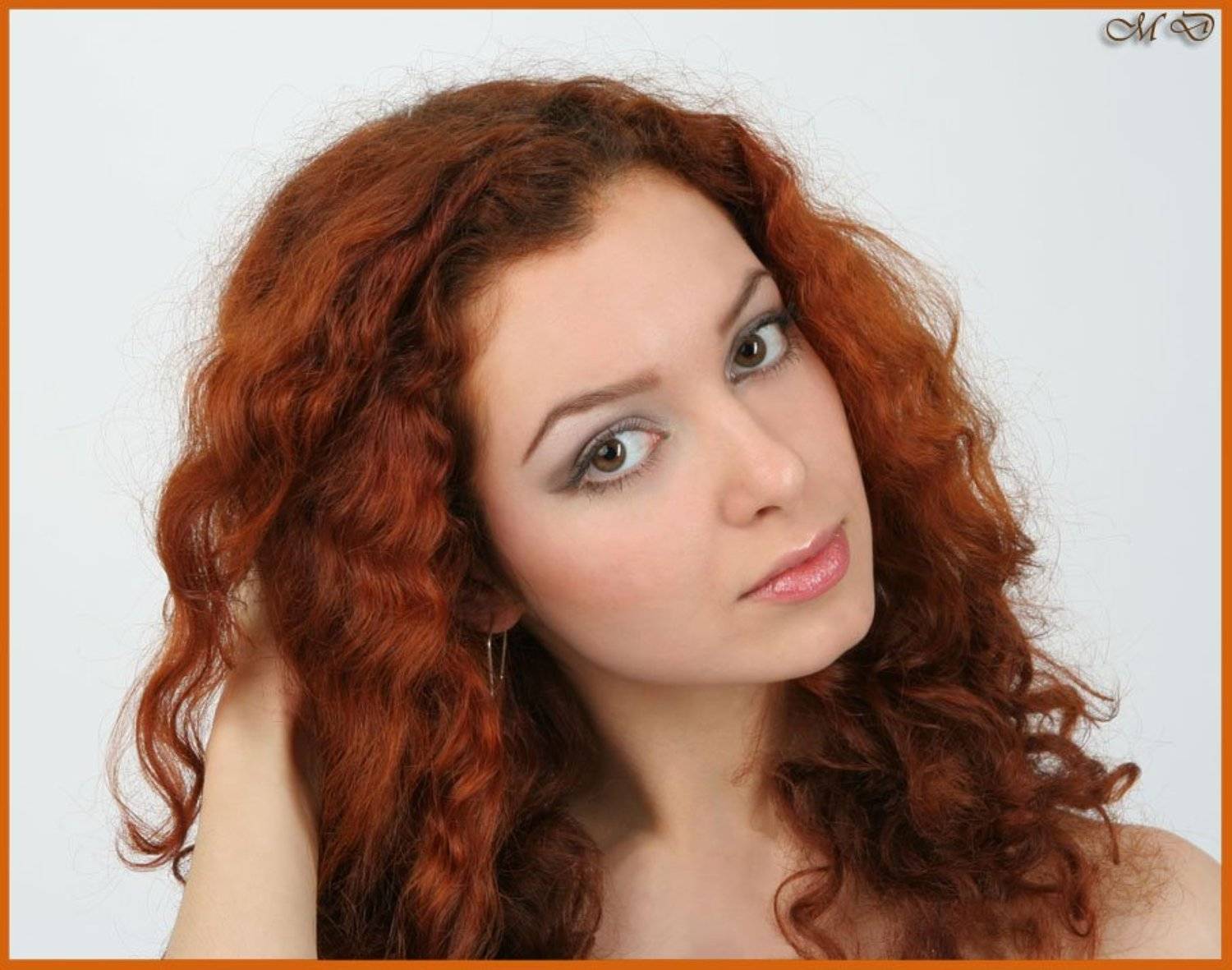 девушка,рыжеволосая,взгляд,портрет, Мария