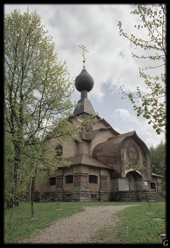 храм святого духа, талашкино, рерих, тенишева, русское возрождение,  весна Храм Святого Духаphoto preview