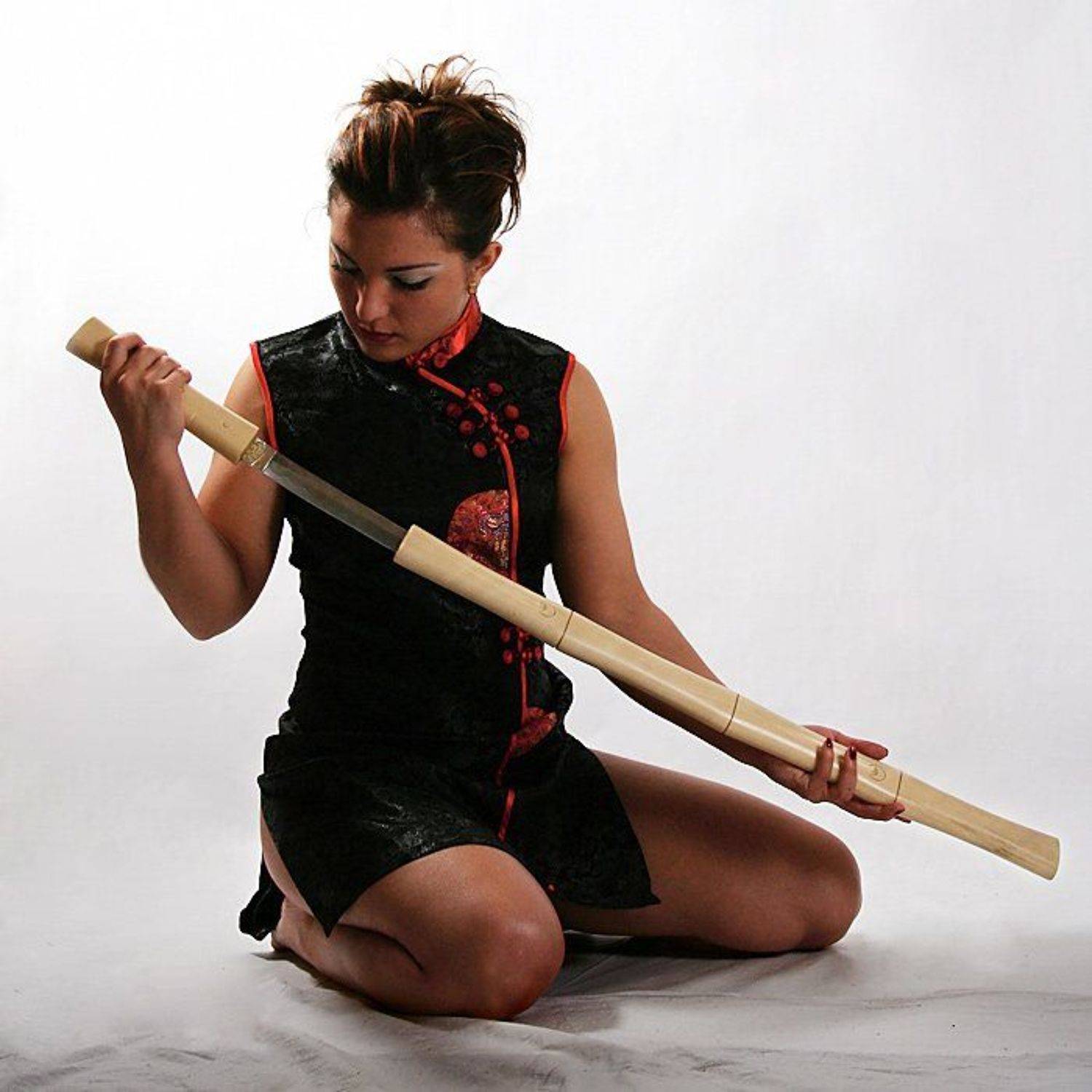 катана, девушка, Илья Головин