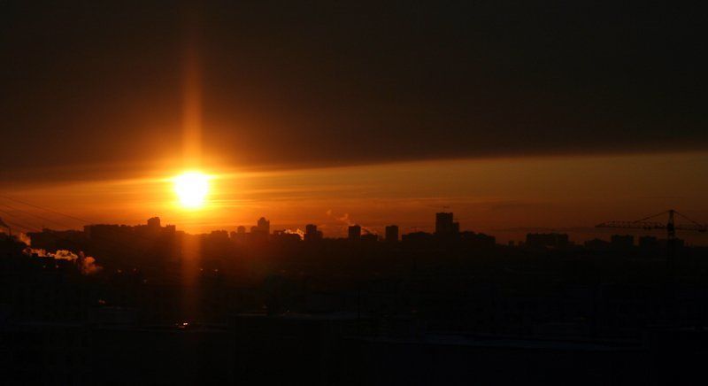 Закат большого города #2photo preview