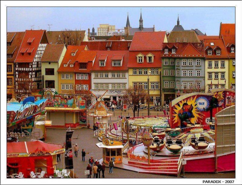 Романтика,сказка,Германия,Эрфурт,PARADOX Дорогой сказок, или Все дороги ведут в Рим фото превью