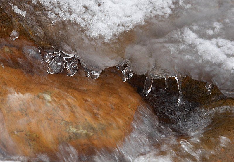капли, вода, снег кап-кап..photo preview