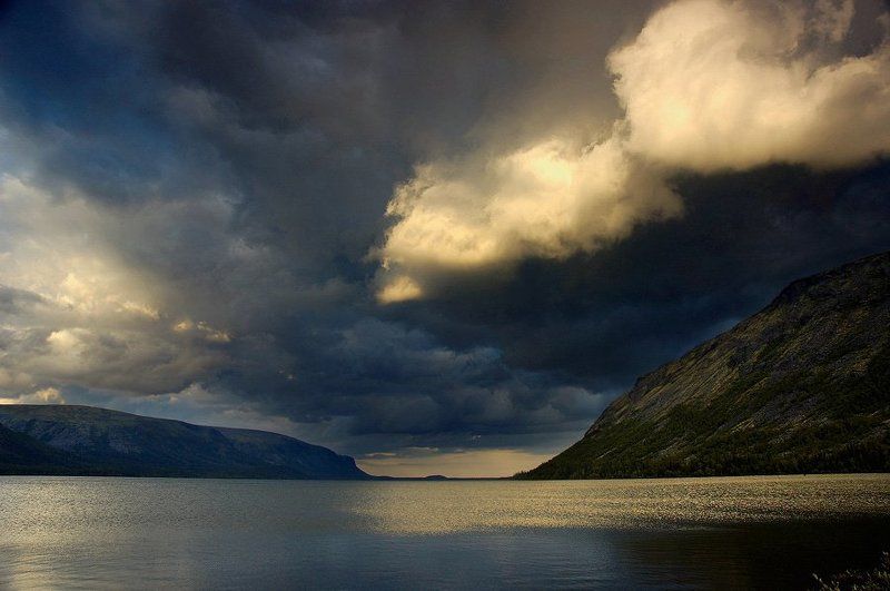 кольский ,сейдозеро Штормовое предупреждение.photo preview