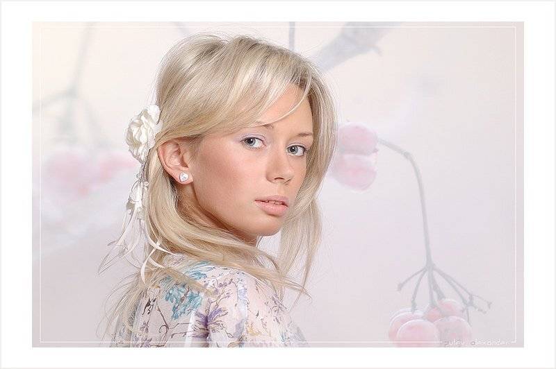 Нежная зима.... Автор: Александр Путев нежность зима девушка Александра портфолио настроение пастель, Александр Путев