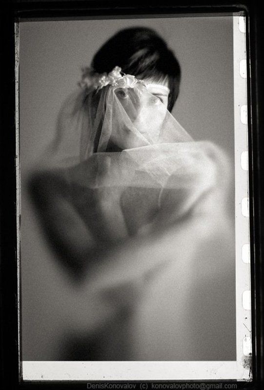 портрет девушки в фате ***photo preview