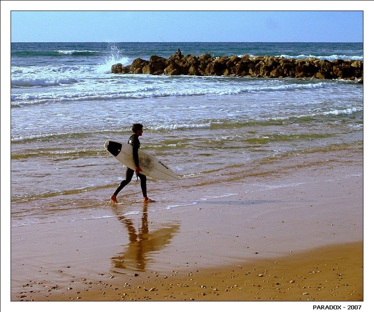 Море, серфинг, рыбак, волны, PARADOX, PARADOX