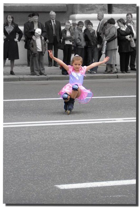 фигурное катание, ролики, курск, день победы В полётеphoto preview