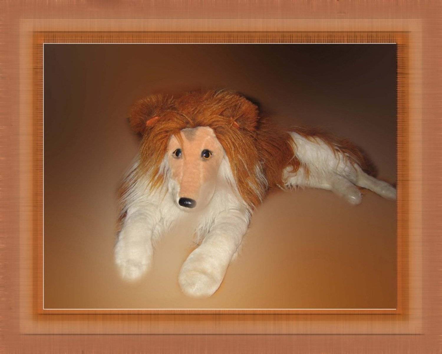 I love dogs. Автор: Gret A dog,a toy., Gret