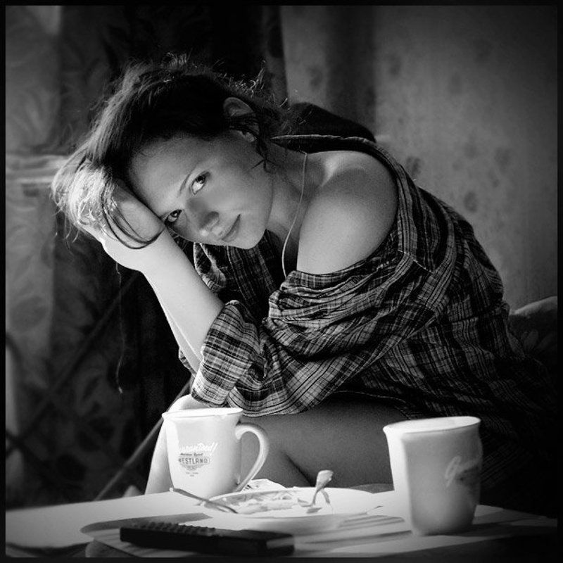 belozerov, алексей белозеров, юля казбан, d70 Утро с чаем и со мнойphoto preview