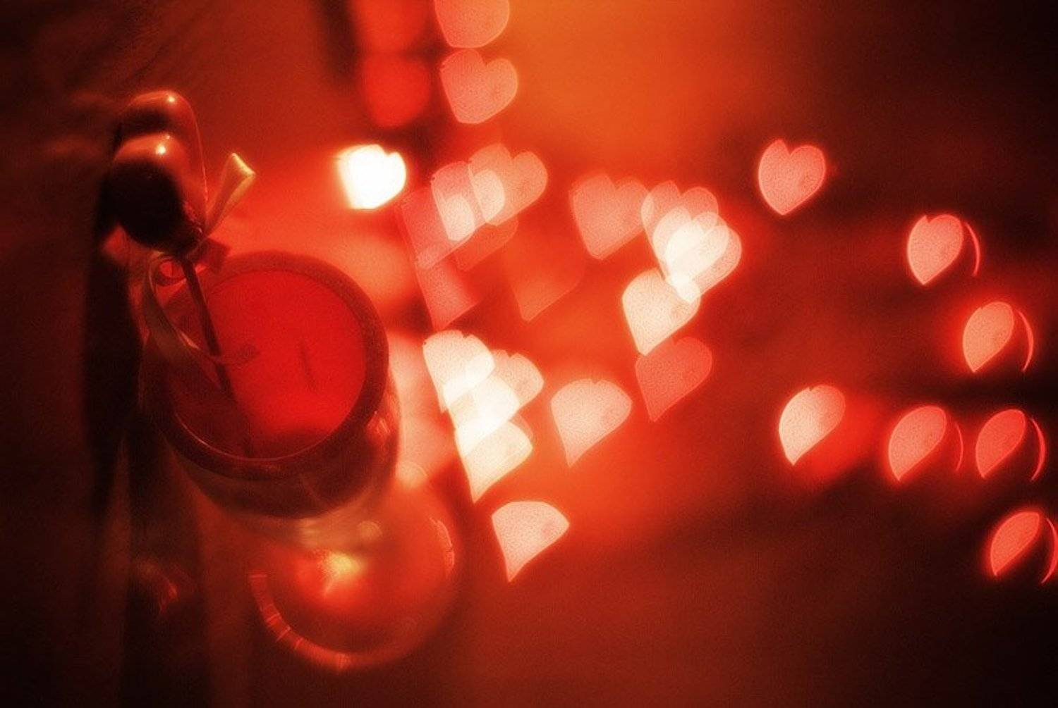 фото, натюрлих, бокал, сердечки, Денис Клюев, Денис Клюев