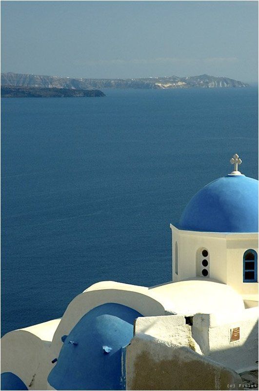 Санторин, Ия, Киклады, церковь Санторин. Ия.photo preview