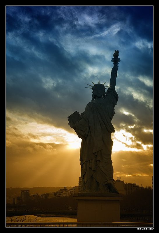 Paris, seleznev непарижский силуэтphoto preview