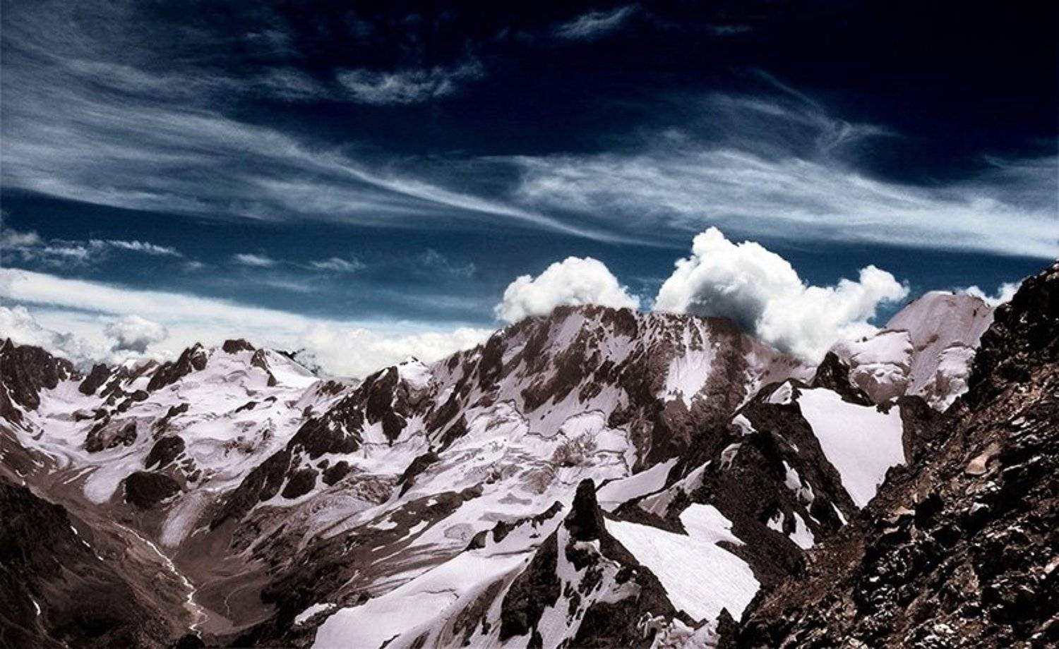 горы, кавказ, альплагерь уллу-тау, Трев