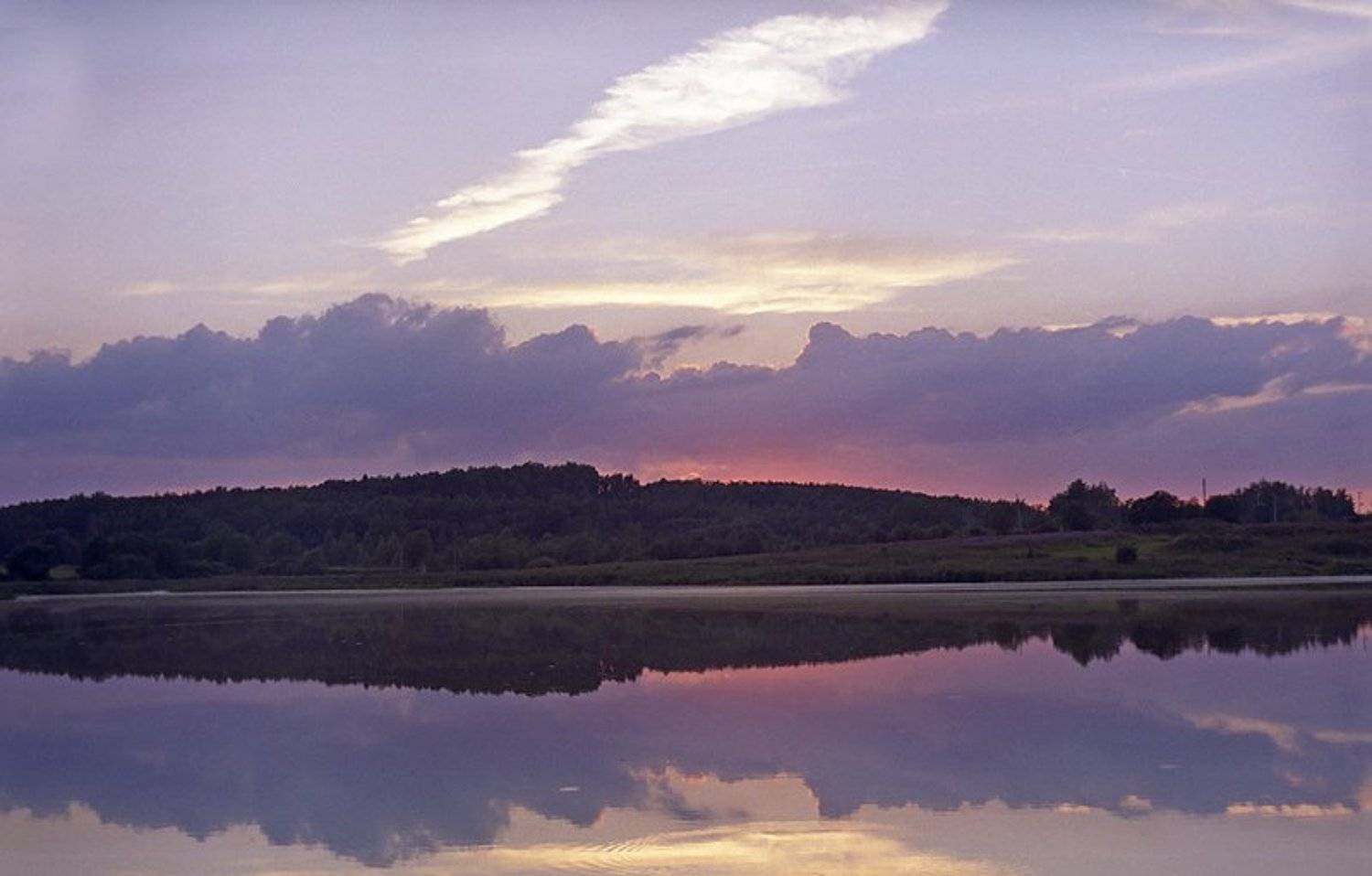 закат, пруд, Фленово, Талашкино, GibajD